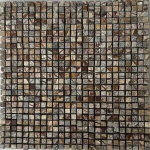 3D Green Hexagon Mosaic Wall Tile