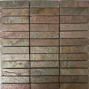 Breccia Vino Polished Mosaic
