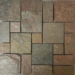 Tropical Green Mosaic Wall Tile