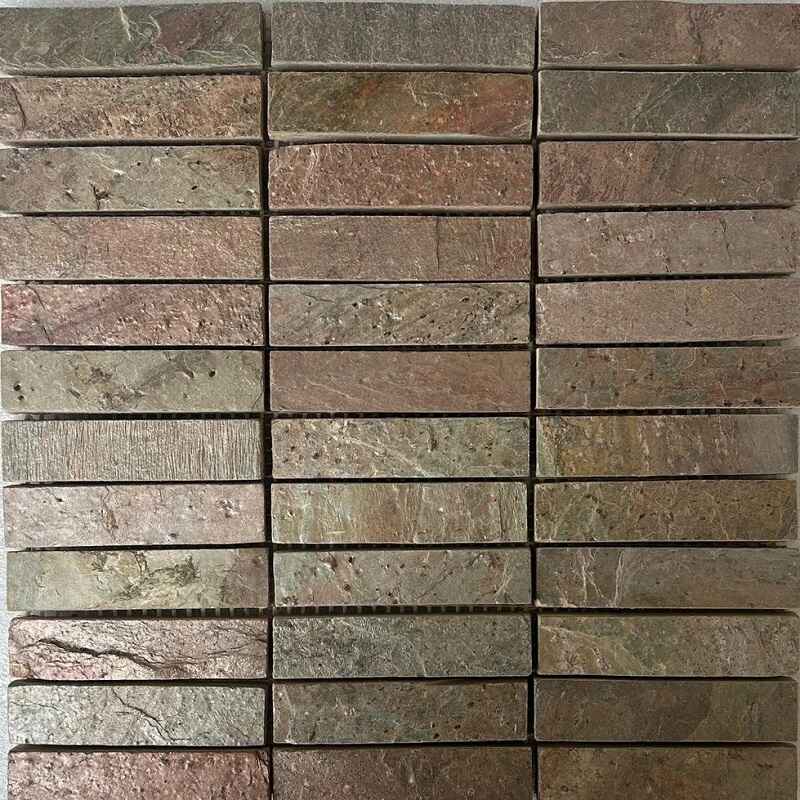 Breccia Vino Polished Mosaic