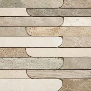 Blended Lines Dune Honed Mosaic