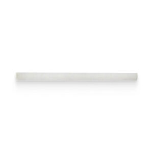 0.75×12 Bianco Bello Honed Bullnose Trim