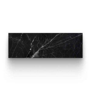 4×12 Nero Marquina Polished Rectangle Tile