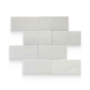 12×24 Thassos White Polished Rectangle Tile
