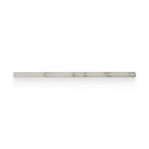 0.5×12 Calacatta Gold Honed Pencil Trim