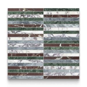 Blended Lines Tropic Mixed Finish Mosaic