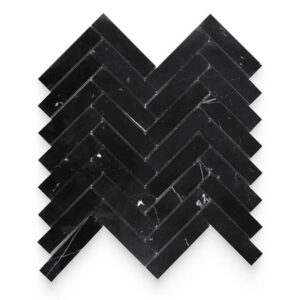 Notte Nero Herringbone
