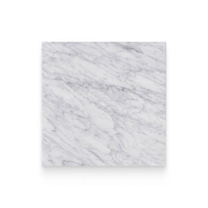 24×24 Carrara White Polished Square Tile